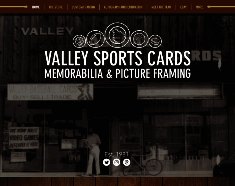 Valleysportscards.com thumbnail