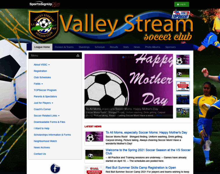 Valleystreamsoccerclub.com thumbnail