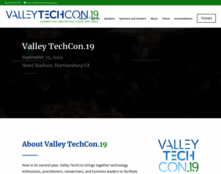 Valleytechcon.com thumbnail