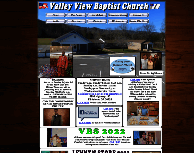 Valleyviewbaptistflintstone.com thumbnail