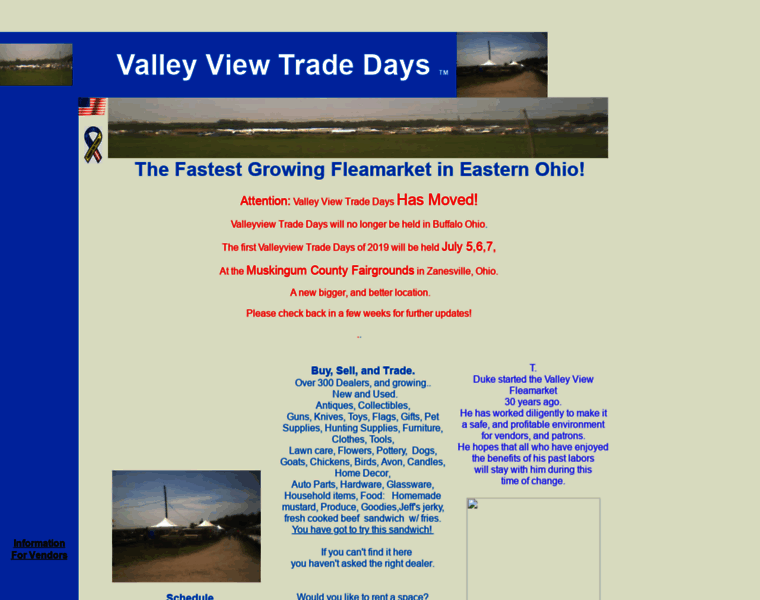 Valleyviewtradedays.com thumbnail