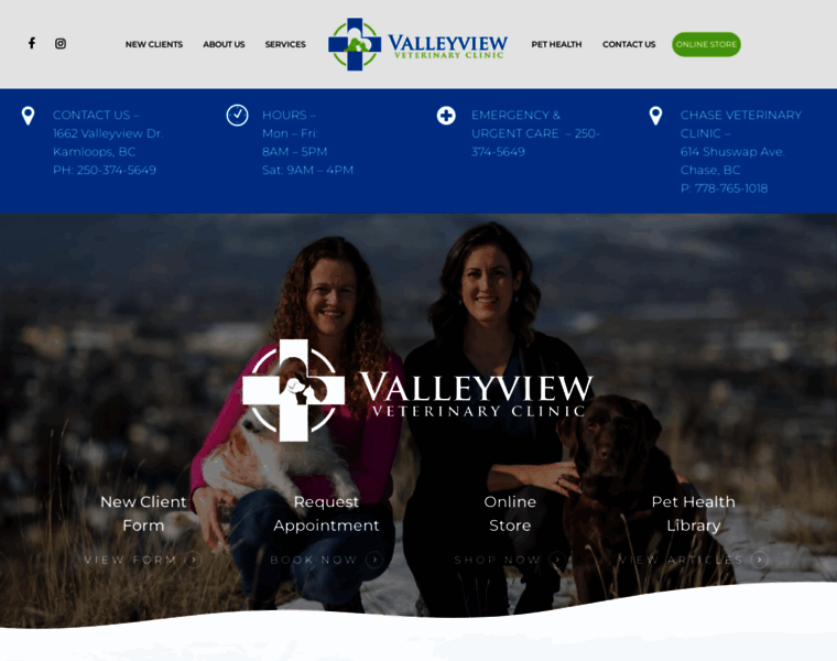 Valleyviewvet.ca thumbnail