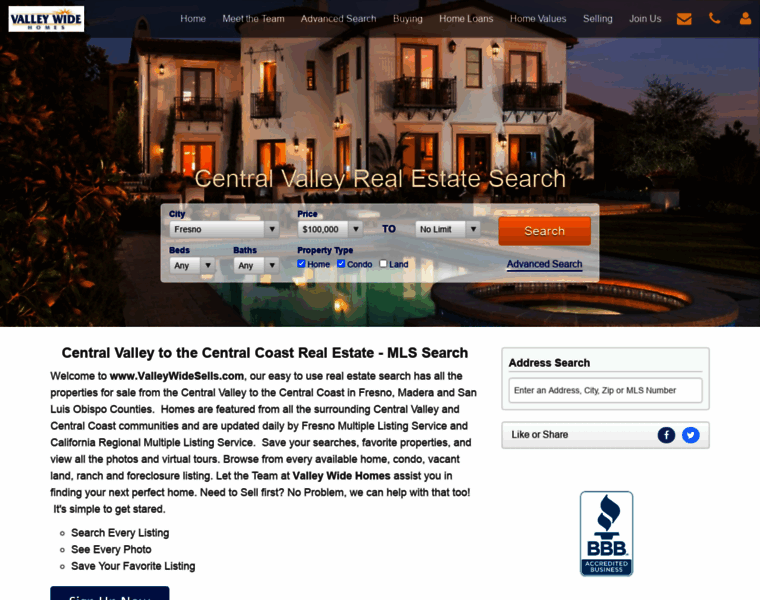 Valleywidesells.com thumbnail