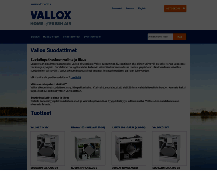 Valloxsuodattimet.fi thumbnail