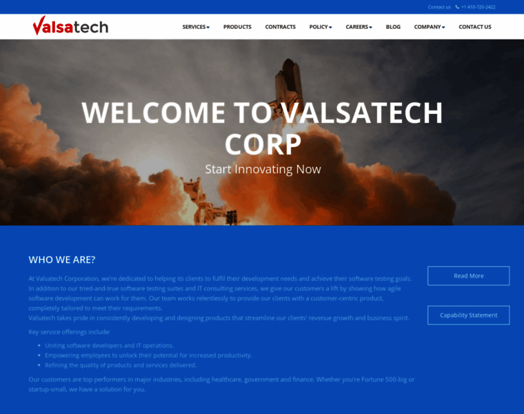 Valsatechcorp.com thumbnail