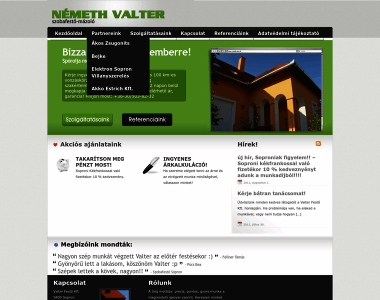 Valterfesto-sopron.hu thumbnail