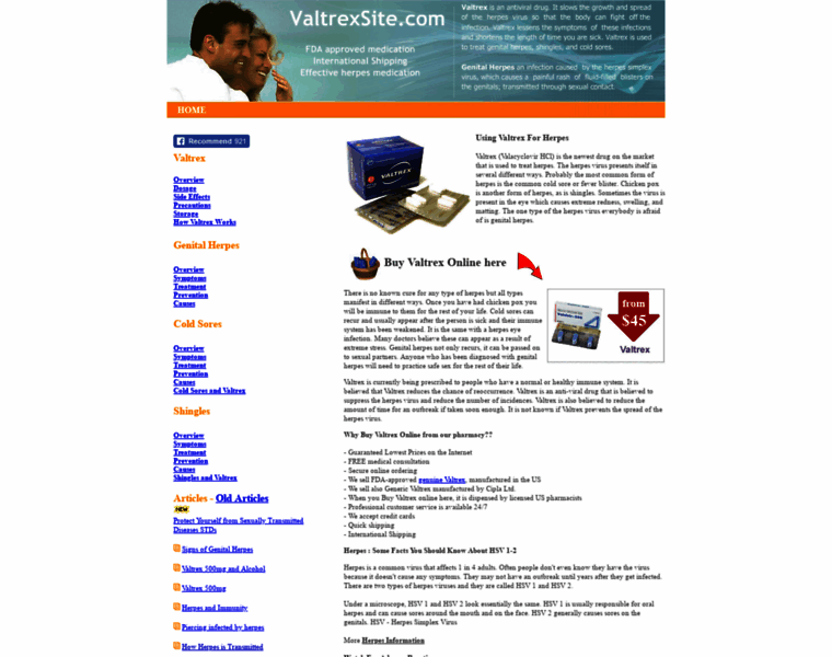 Valtrexsite.com thumbnail