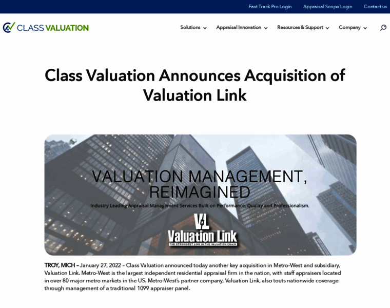Valuationlink.com thumbnail