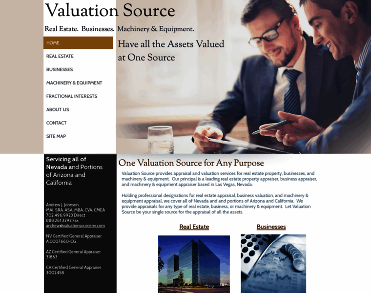Valuationsourcenv.com thumbnail