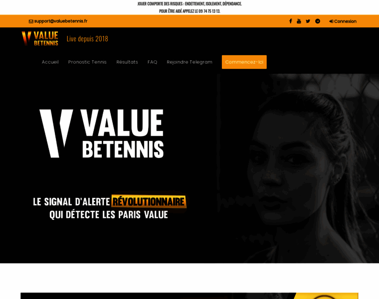 Valuebetennis.fr thumbnail