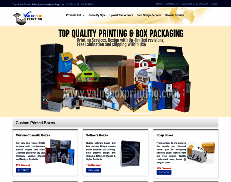 Valueboxprinting.com thumbnail
