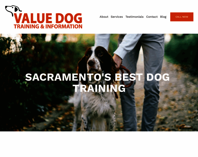 Valuedogtraining.com thumbnail