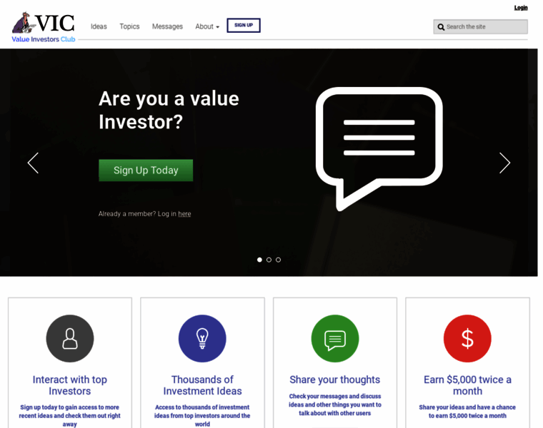 Valueinvestorsclub.com thumbnail