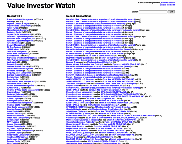 Valueinvestorwatch.com thumbnail
