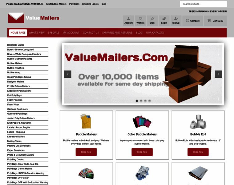 Valuemailers.com thumbnail