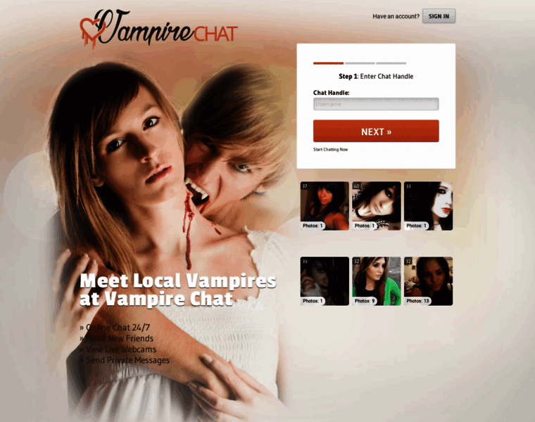 Vampirechat.ca thumbnail