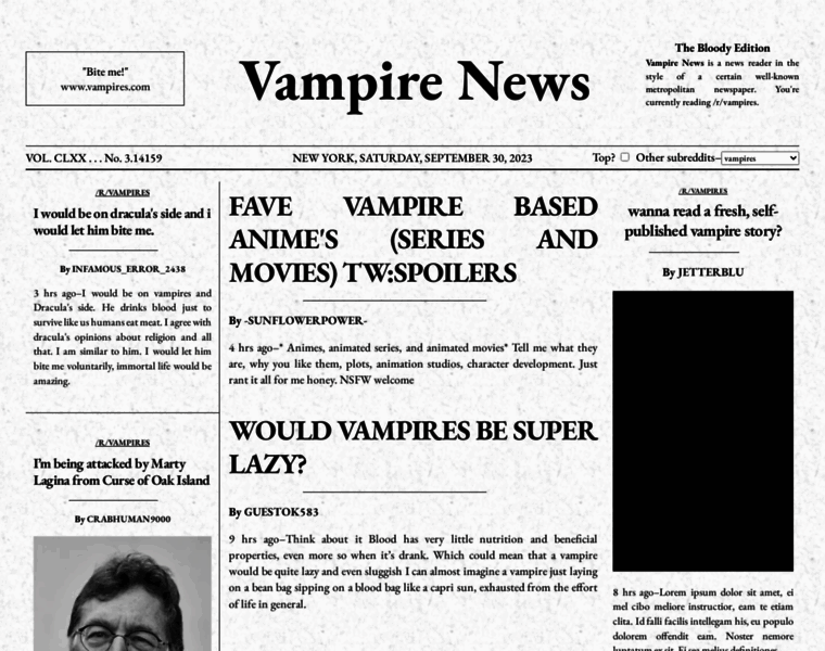 Vampirenews.com thumbnail