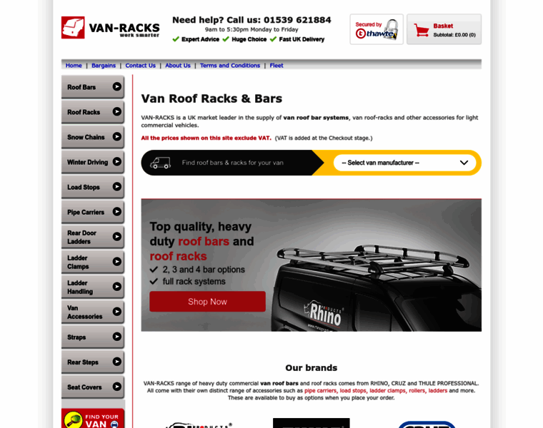 Van-racks.co.uk thumbnail