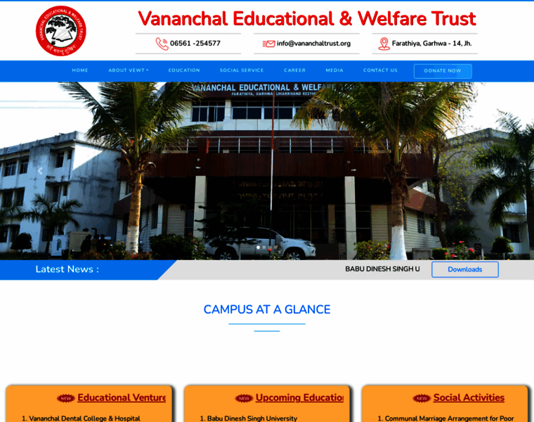 Vananchaltrust.org thumbnail