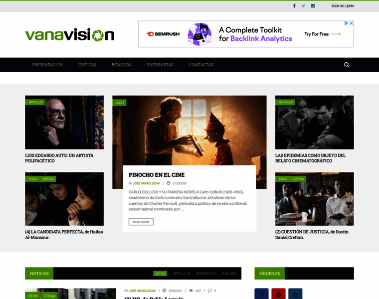 Vanavision.com thumbnail