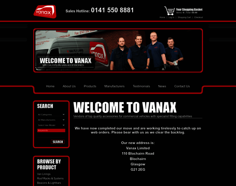 Vanax.co.uk thumbnail