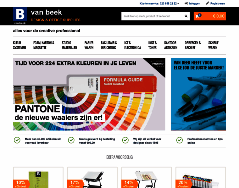 Vanbeekdesign.nl thumbnail
