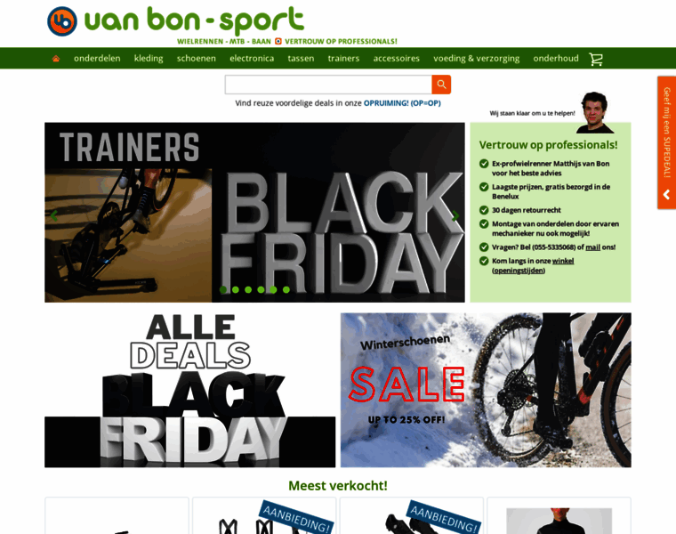 Vanbon-sport.nl thumbnail