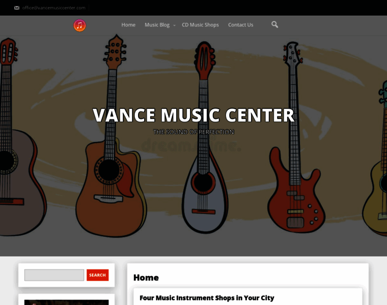 Vancemusiccenter.com thumbnail