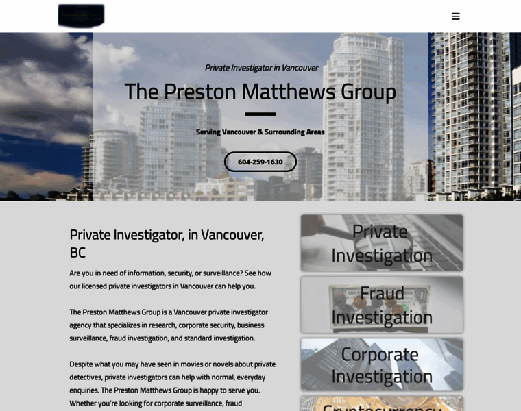 Vancouverbcprivateinvestigator.ca thumbnail