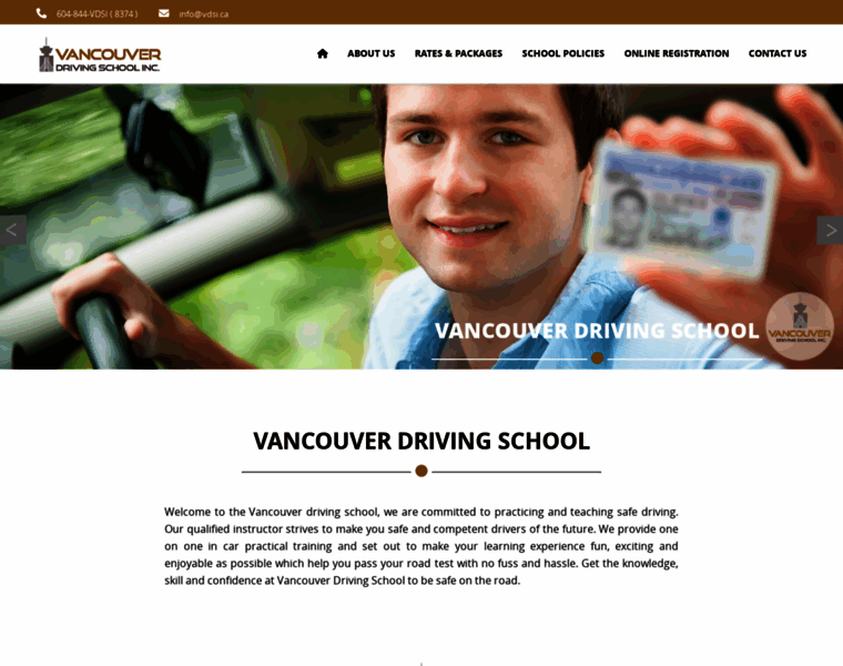 Vancouverdrivingschool.ca thumbnail