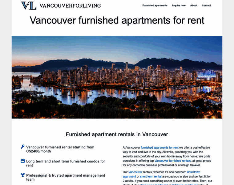Vancouverforliving.com thumbnail
