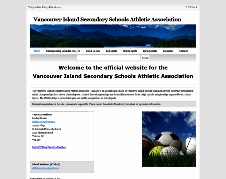Vancouverislandschoolsports.ca thumbnail