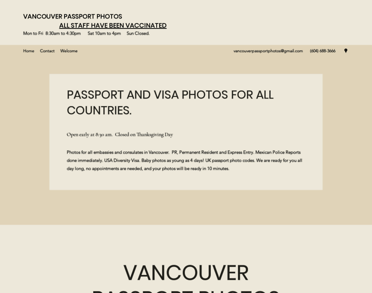 Vancouverpassportphotos.com thumbnail