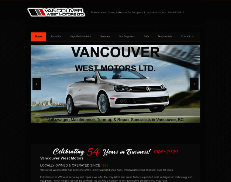 Vancouverwestmotors.ca thumbnail