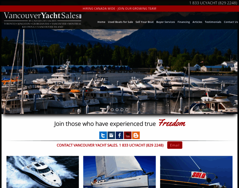 Vancouveryachtsales.com thumbnail