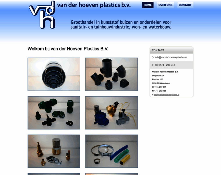 Vanderhoevenplastics.nl thumbnail