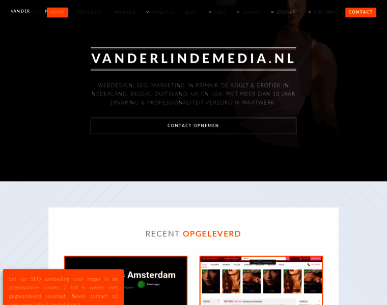 Vanderlindemedia.nl thumbnail
