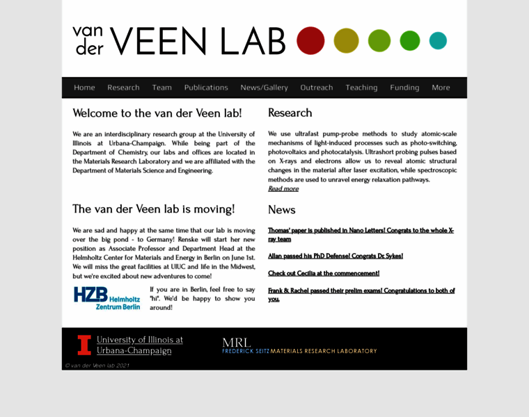 Vanderveen-lab.com thumbnail