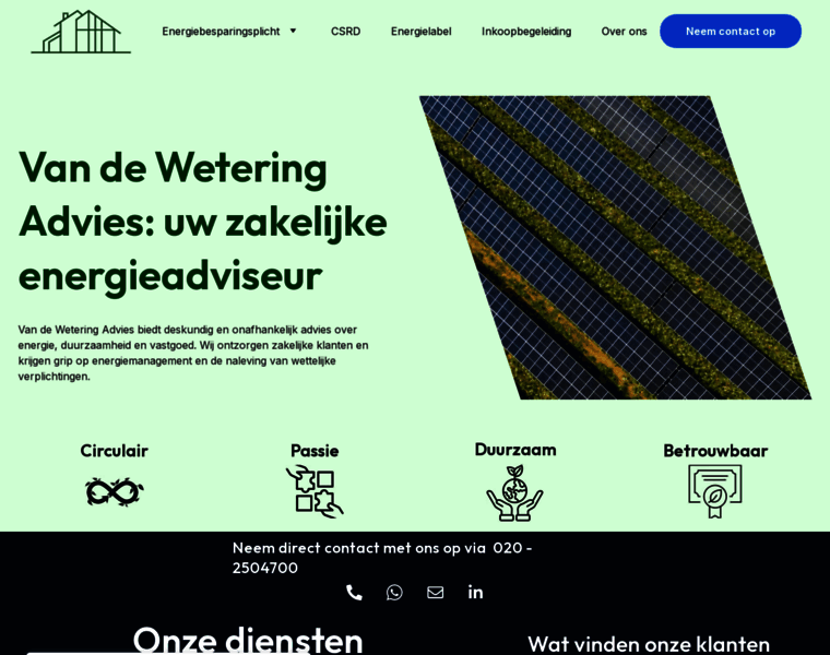 Vandeweteringadvies.nl thumbnail