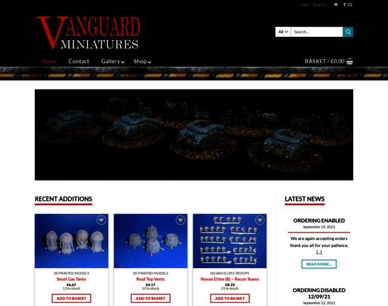 Vanguardminiatures.co.uk thumbnail