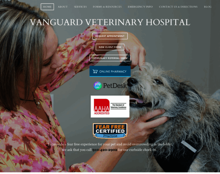 Vanguardvethospital.com thumbnail
