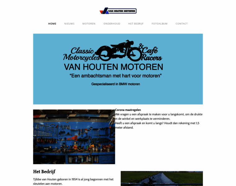 Vanhoutenmotoren.nl thumbnail