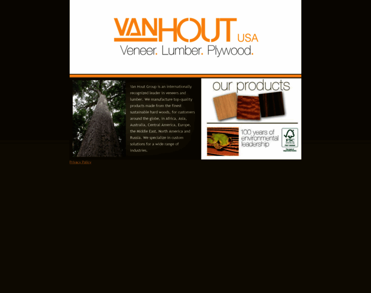 Vanhoutusa.com thumbnail