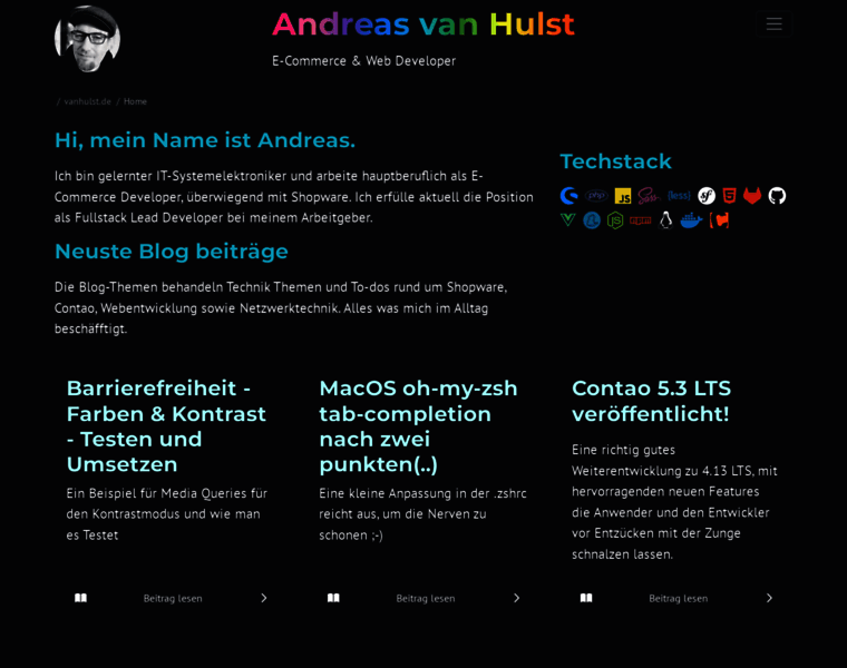 Vanhulst.de thumbnail