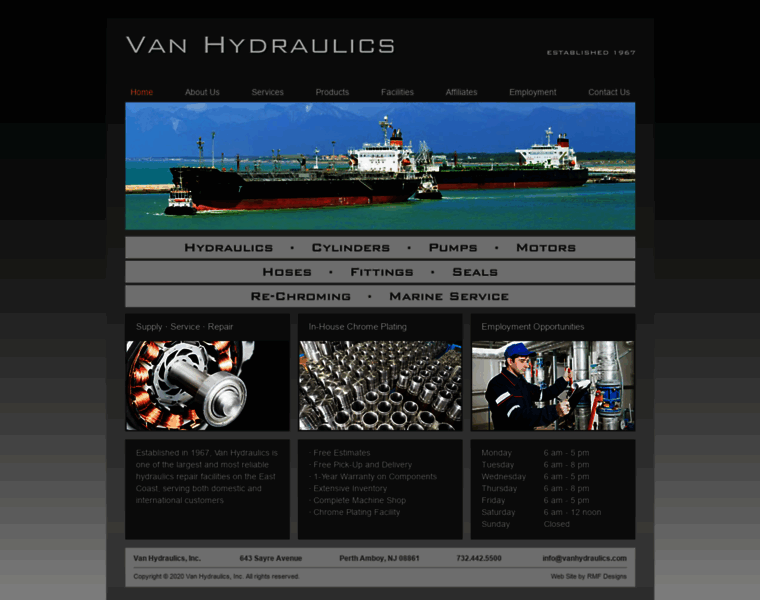 Vanhydraulics.com thumbnail