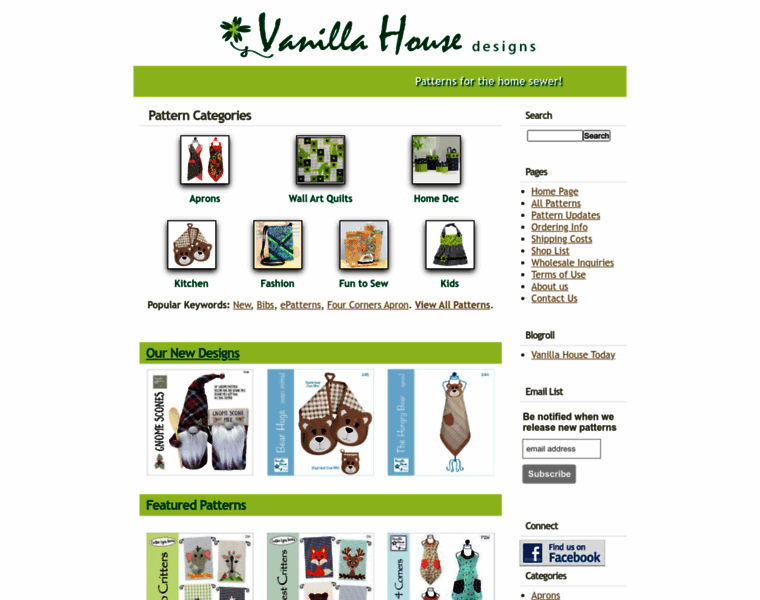 Vanillahousedesigns.com thumbnail