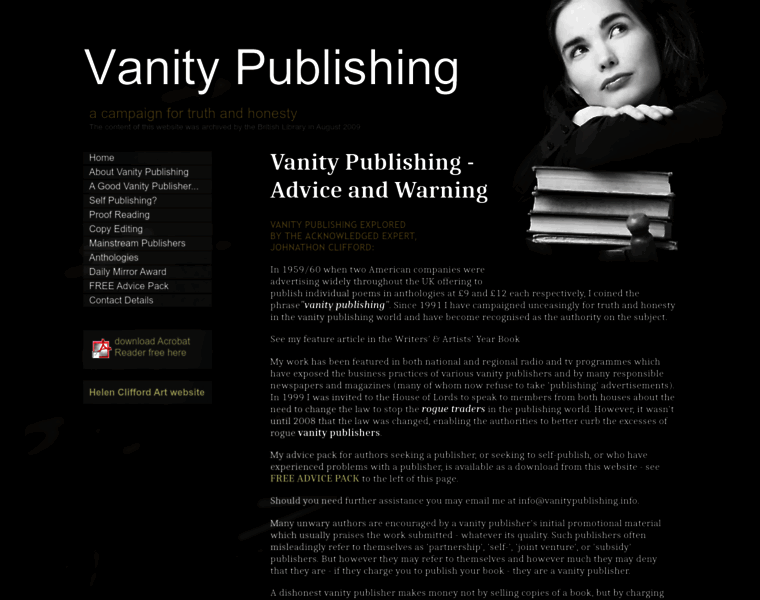 Vanitypublishing.info thumbnail