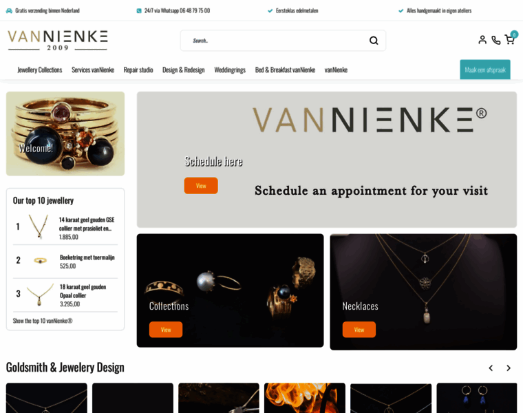 Vannienke.nl thumbnail