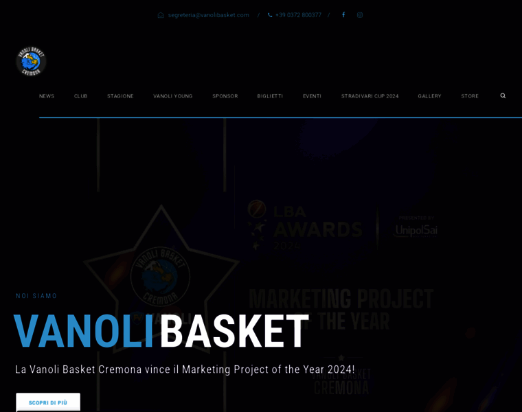 Vanolibasket.com thumbnail