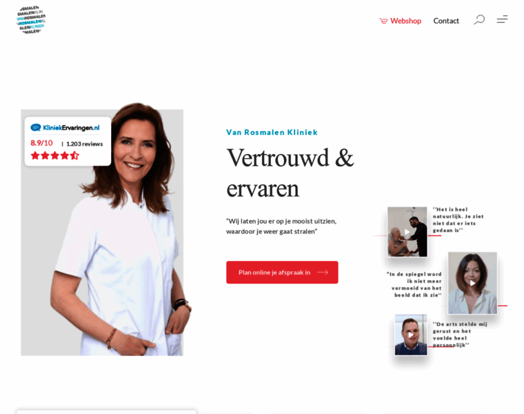 Vanrosmalenkliniek.nl thumbnail
